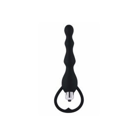 Chapelet anal noir vibrant 